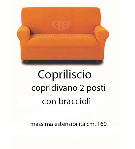 Copridivano con braccioli in tessuto jacquard