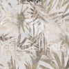 COPRIPIUMINO FOLIAGE BEIGE IN 100% COTONE - immagine 2