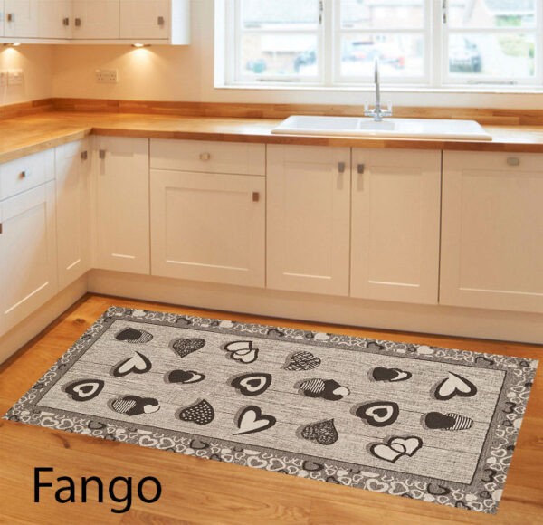 TAPPETO LOVELY FANGO ANTISCIVOLO