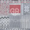 COPRIPIUMINO PATCH ROSSO IN 100% COTONE - immagine 2
