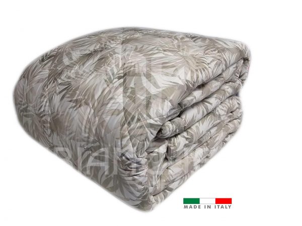 TRAPUNTA INVERNALE FOLIAGE BEIGE IMBOTTITA