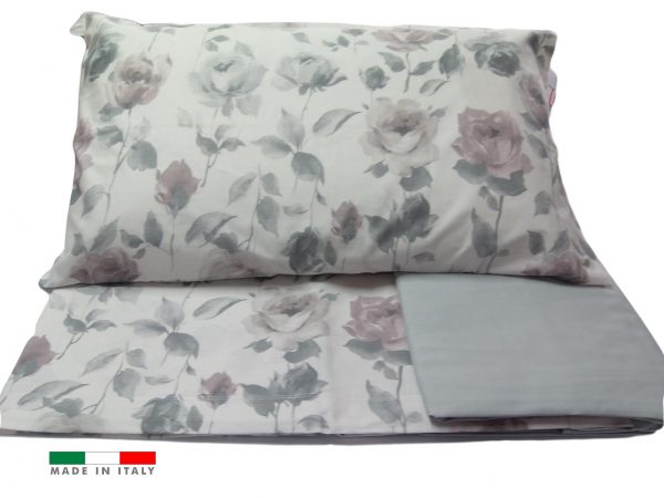 COMPLETO LETTO SILVYE LILLA IN COTONE
