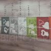 TAPPETO CUORE ANTISCIVOLO 55x115cm - immagine 3