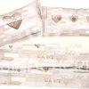 COPRIPIUMINO SHABBY LOVE BEIGE - immagine 2