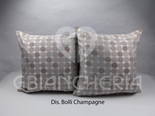 FODERE CUSCINI BOLLI CHAMPAGNE