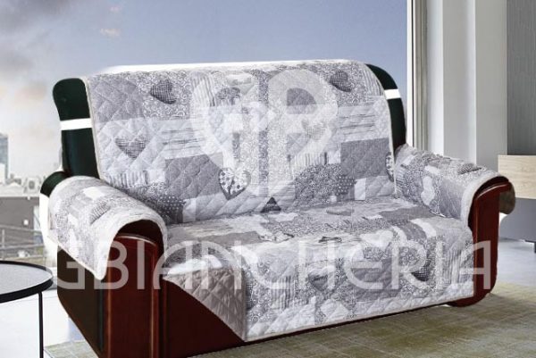 COPRIDIVANO SHABBY LOVE GRIGIO