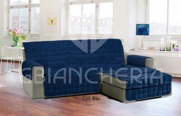 COPRIDIVANO BLU CON PENISOLA