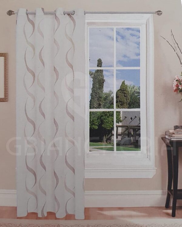 TENDAGGIO DEBORA COLORE BEIGE 140x290