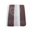 TENDA DA SOLE DISEGNO RIGHE MARRONE E BIANCO - immagine 3