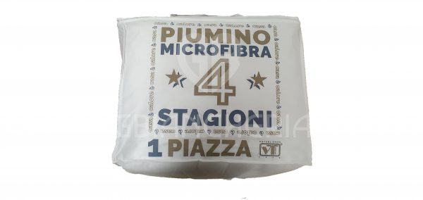 PIUMINO 4 STAGIONI MISURA DA 1 PIAZZA