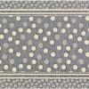 TAPPETO SPHERE GRIGIO CON ANTISCIVOLO - immagine 2