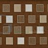 TAPPETO SQUARE MARRONE CON ANTISCIVOLO - immagine 2