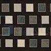 TAPPETO SQUARE NERO CON ANTISCIVOLO - immagine 2