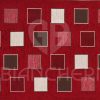 TAPPETO SQUARE ROSSO CON ANTISCIVOLO - immagine 2