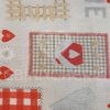 TOVAGLIA CON TOVAGLIOLI SHABBY ROSSO - immagine 3