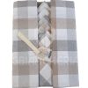 TOVAGLIA CON TOVAGLIOLI VICHY GRIGIO - immagine 2