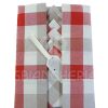 TOVAGLIA CON TOVAGLIOLI VICHY ROSSO - immagine 2