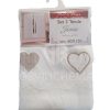 TENDE CUORE GRANDE BEIGE MISURA 60x240 - immagine 3
