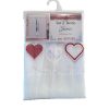 TENDE CUORE GRANDE ROSSO MISURA 60x150 - immagine 3