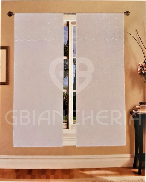TENDE CUORE PICCOLO NATURAL MISURA 60x150