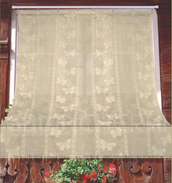 TENDA ZANZARIERA DISEGNO FARFALLE CORDA