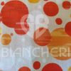 COMPLETO LETTO POIS ARANCIONE MICROFIBRA - immagine 3