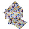 COMPLETO LETTO POIS MULTICOLOR MICROFIBRA - immagine 2