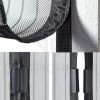 TENDA ZANZARIERA MAGNETICA CALAMITA NERO - immagine 3