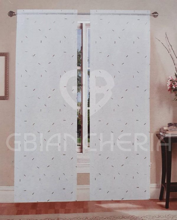 TENDE ISABEL RICAMO TORTORA MISURA 60x240