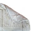 TRAPUNTA VELLUTO PELLICCIA BEIGE - immagine 3