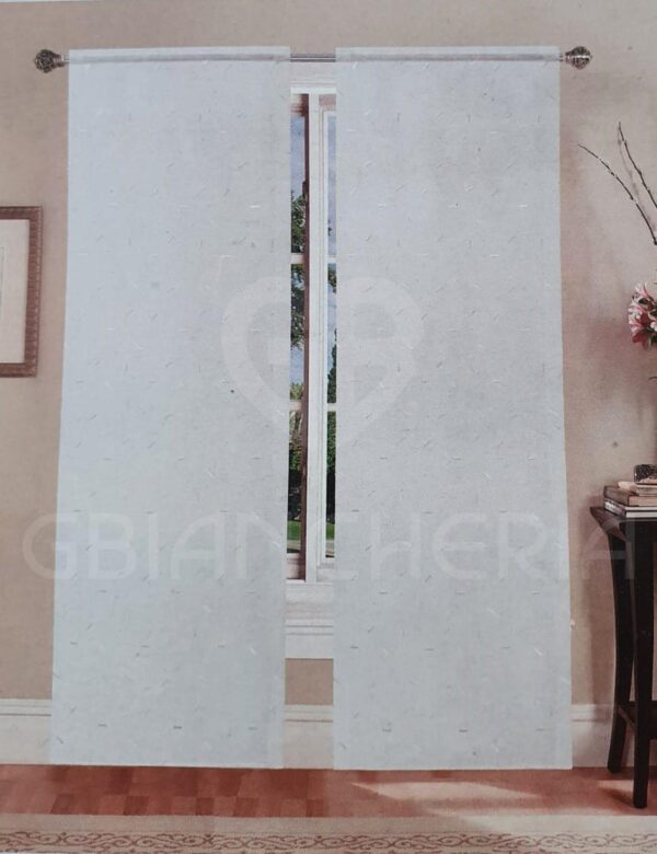 TENDE ISABEL RICAMO BIANCO MISURA 45x240