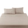 COMPLETO LETTO TORTORA IN COTONE - immagine 2