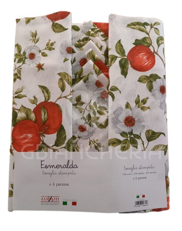 TOVAGLIA CON TOVAGLIOLI MELOGRANO