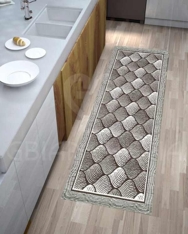 TAPPETO OPALE GRIGIO ANTISCIVOLO