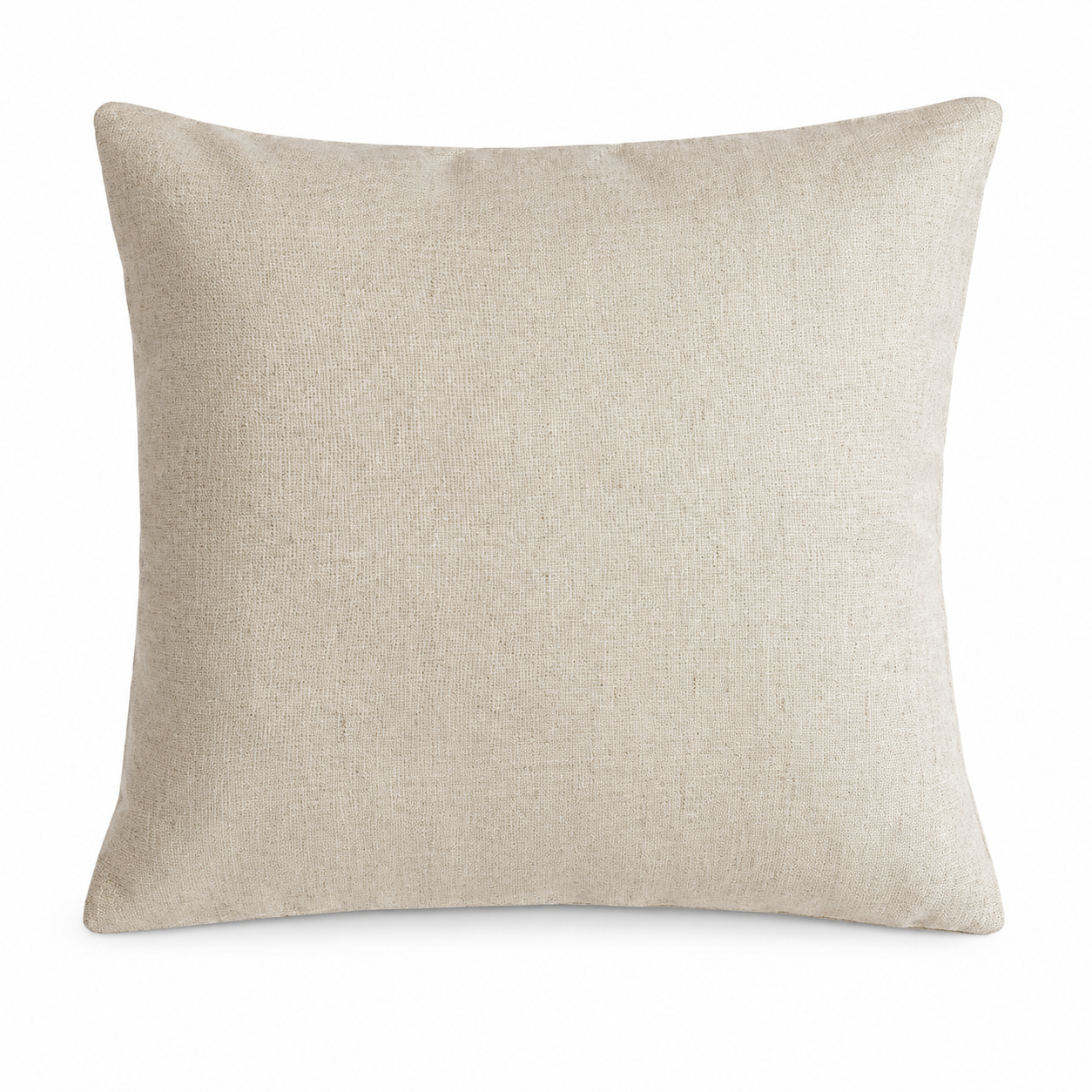 CUSCINO EFFETTO CANAPA BEIGE 50X50