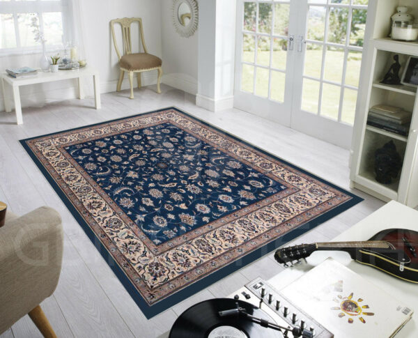 TAPPETO ORIENTALE NAIN BLU