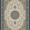 TAPPETO ORIENTALE SER PIERO DA VINCI 57178 6434 BLU BEIGE - immagine 2