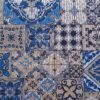 TAPPETO GOMMATO MAIOLICA AZZURRO - immagine 2