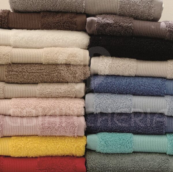 SALVIETTE BAGNO TINTA UNITA BEIGE