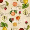 TOVAGLIA STAMPATA PASSION FRUIT IN COTONE - immagine 2