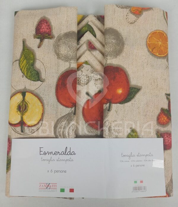 TOVAGLIA CON TOVAGLIOLI PASSION FRUIT