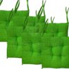 CUSCINI SEDIE TINTA UNITA VERDE - immagine 3