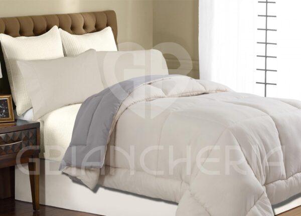PIUMONE PANNA TORTORA DOUBLE FACE