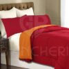 PIUMONE BORDEAUX ARANCIO DOUBLE FACE - immagine 2