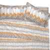 COMPLETO LETTO GEOMETRICO ARANCIO - immagine 2