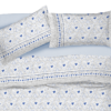 COPRIPIUMINO IN COTONE LOVE AZZURRO - immagine 2