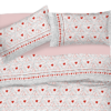 COPRIPIUMINO IN COTONE LOVE ROSSO - immagine 2