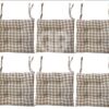 CUSCINI SEDIE VICHY BEIGE - immagine 3