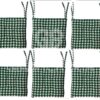 CUSCINI SEDIE VICHY VERDE - immagine 3