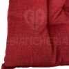 CUSCINI SEDIE CON SCHIENALE ROSSO - immagine 3